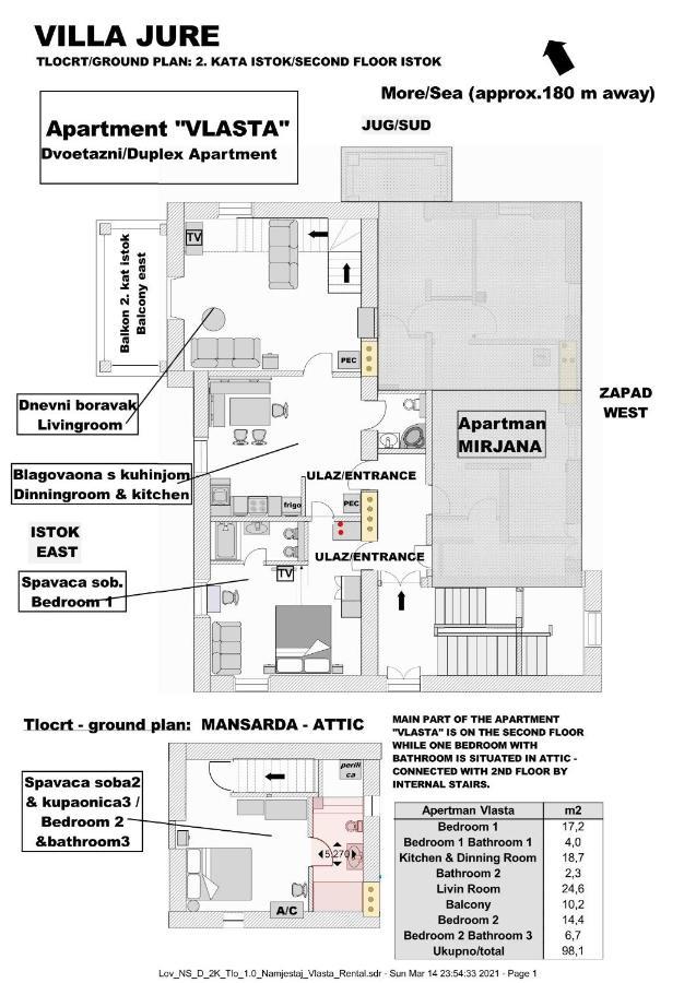 Villa Jure - Apartment Vlasta Lovran Eksteriør billede